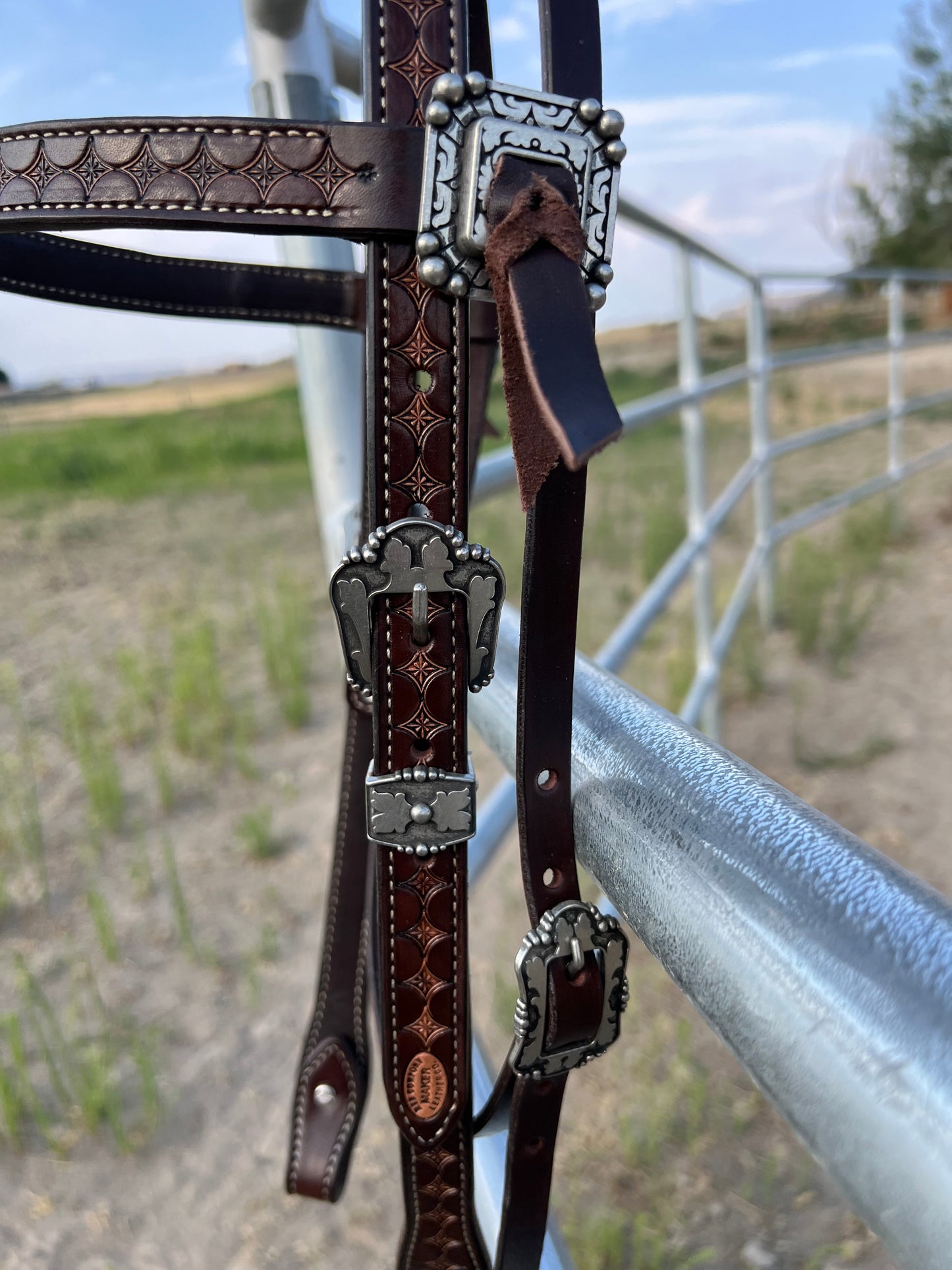 Starburst Browband Headstall