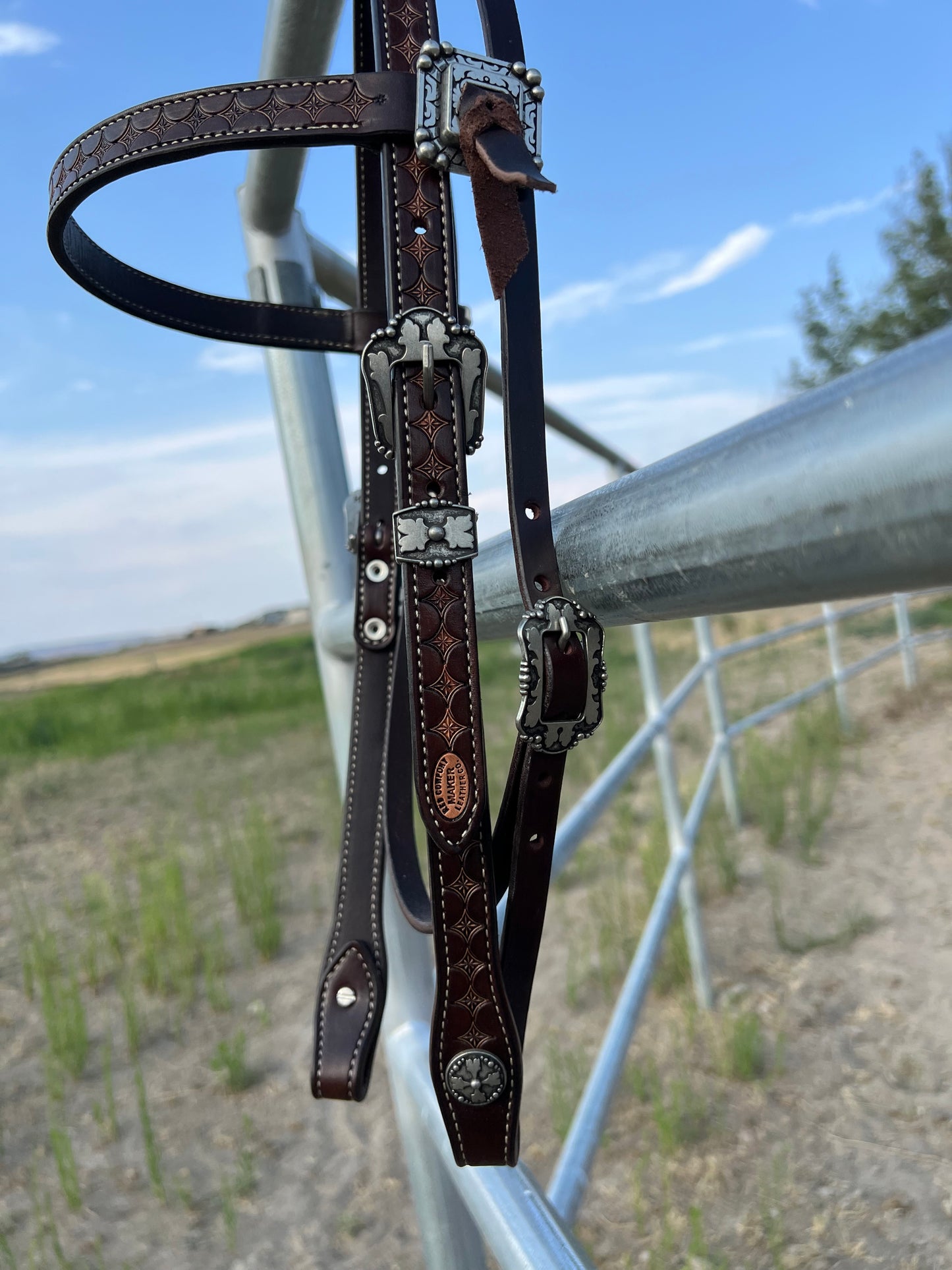 Starburst Browband Headstall