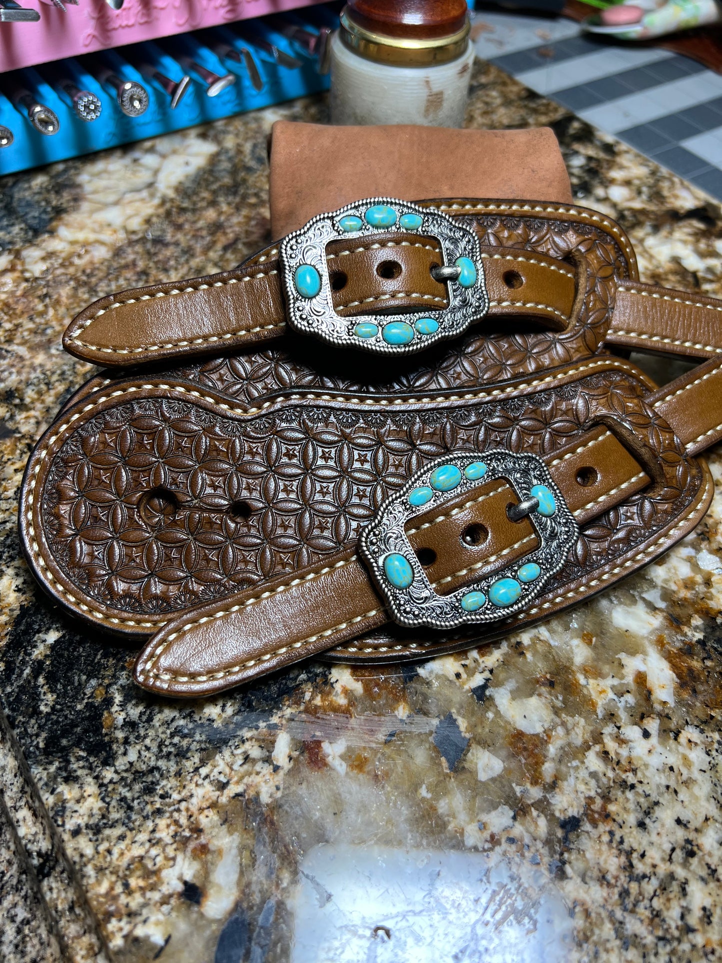 Stars and Turquoise Straps