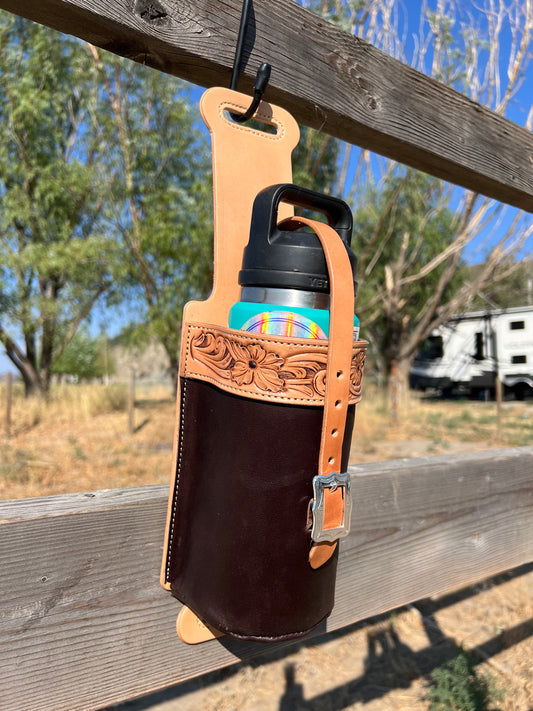 Tooled Billet Water Bottle Holder