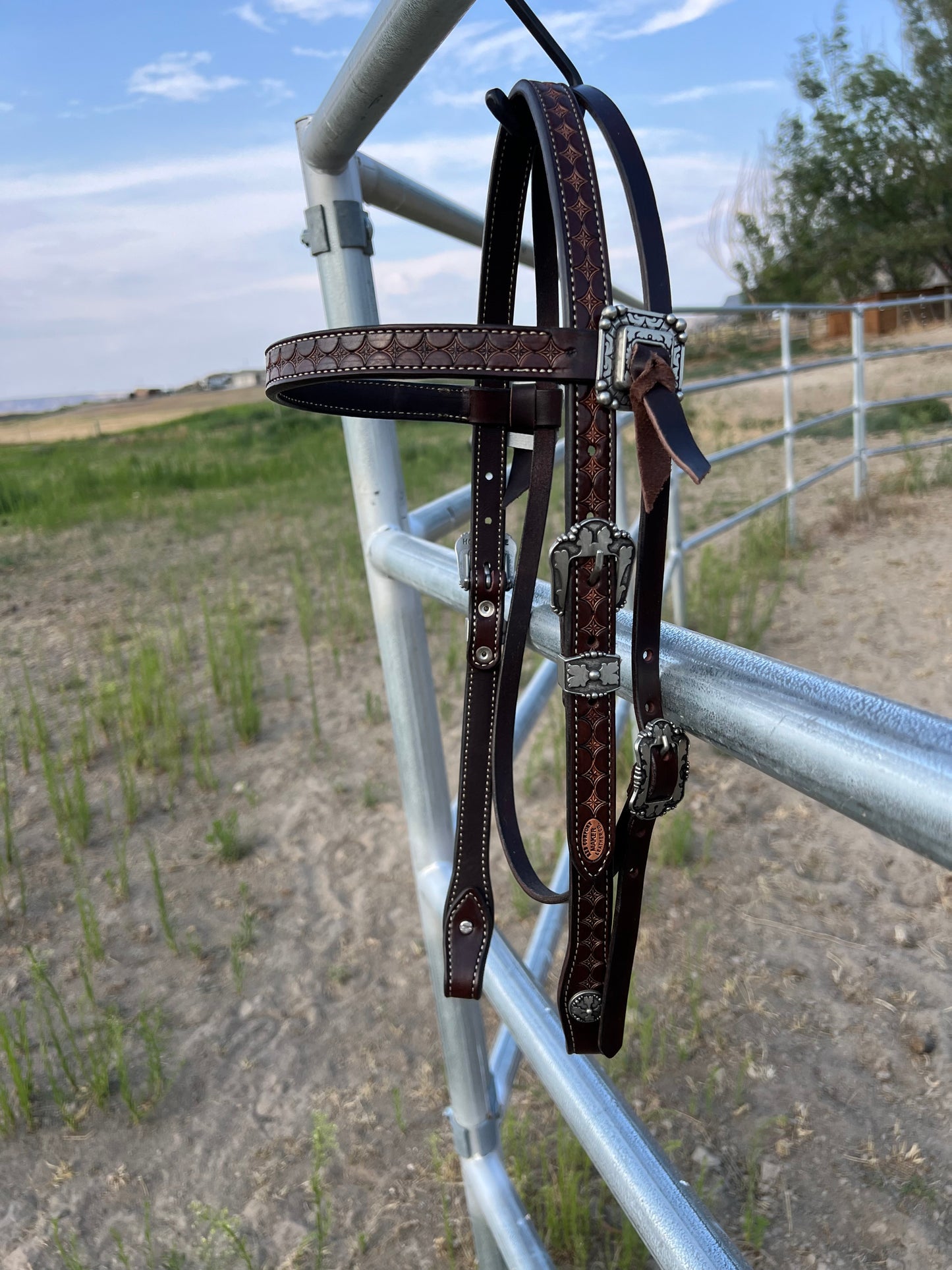 Starburst Browband Headstall