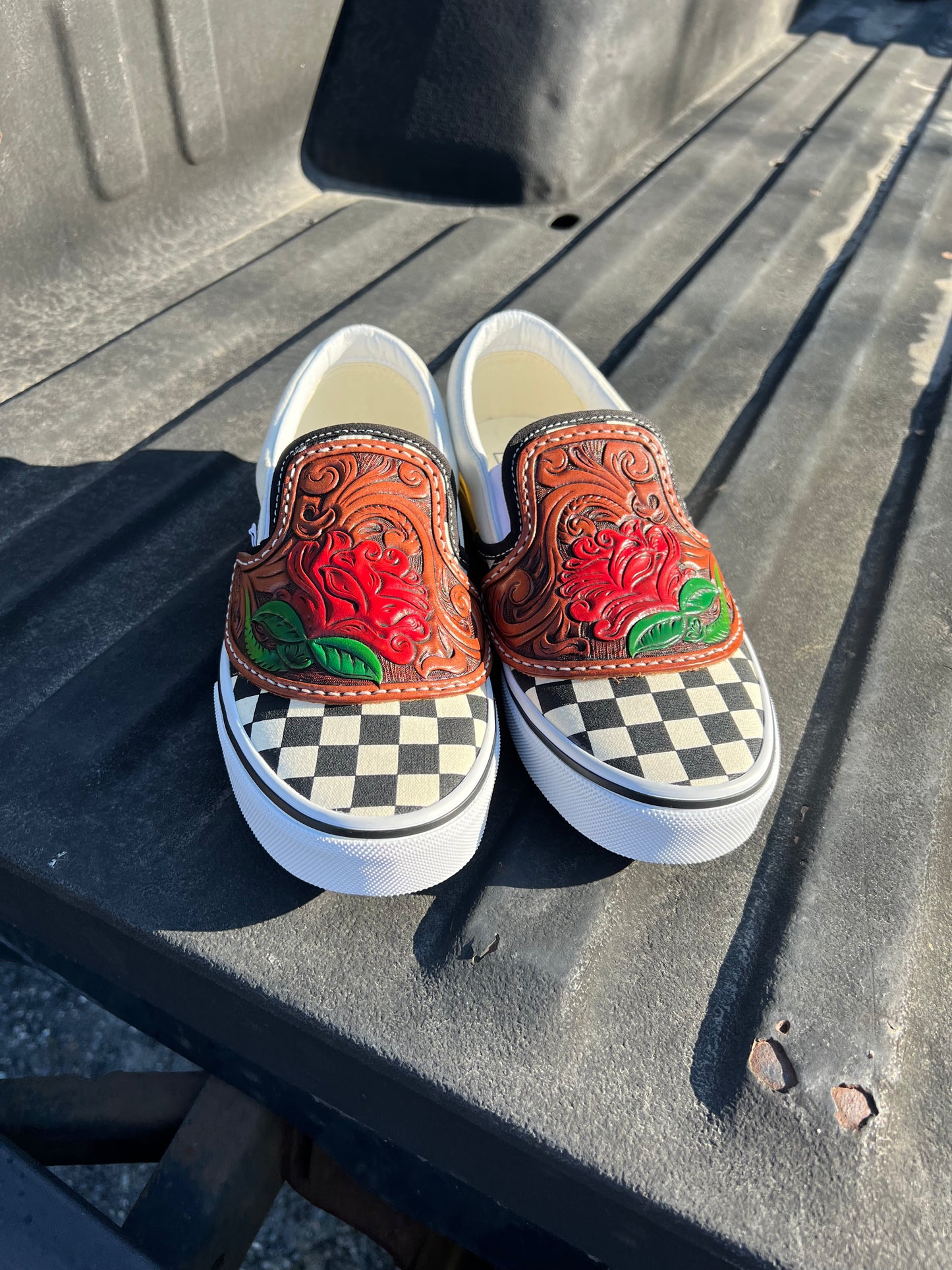 Rose Vans size 8 women’s