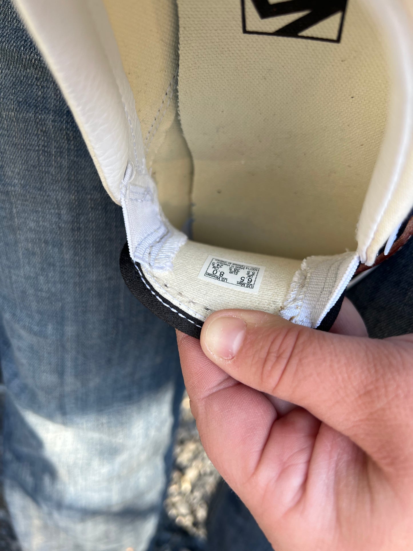 Rose Vans size 8 women’s