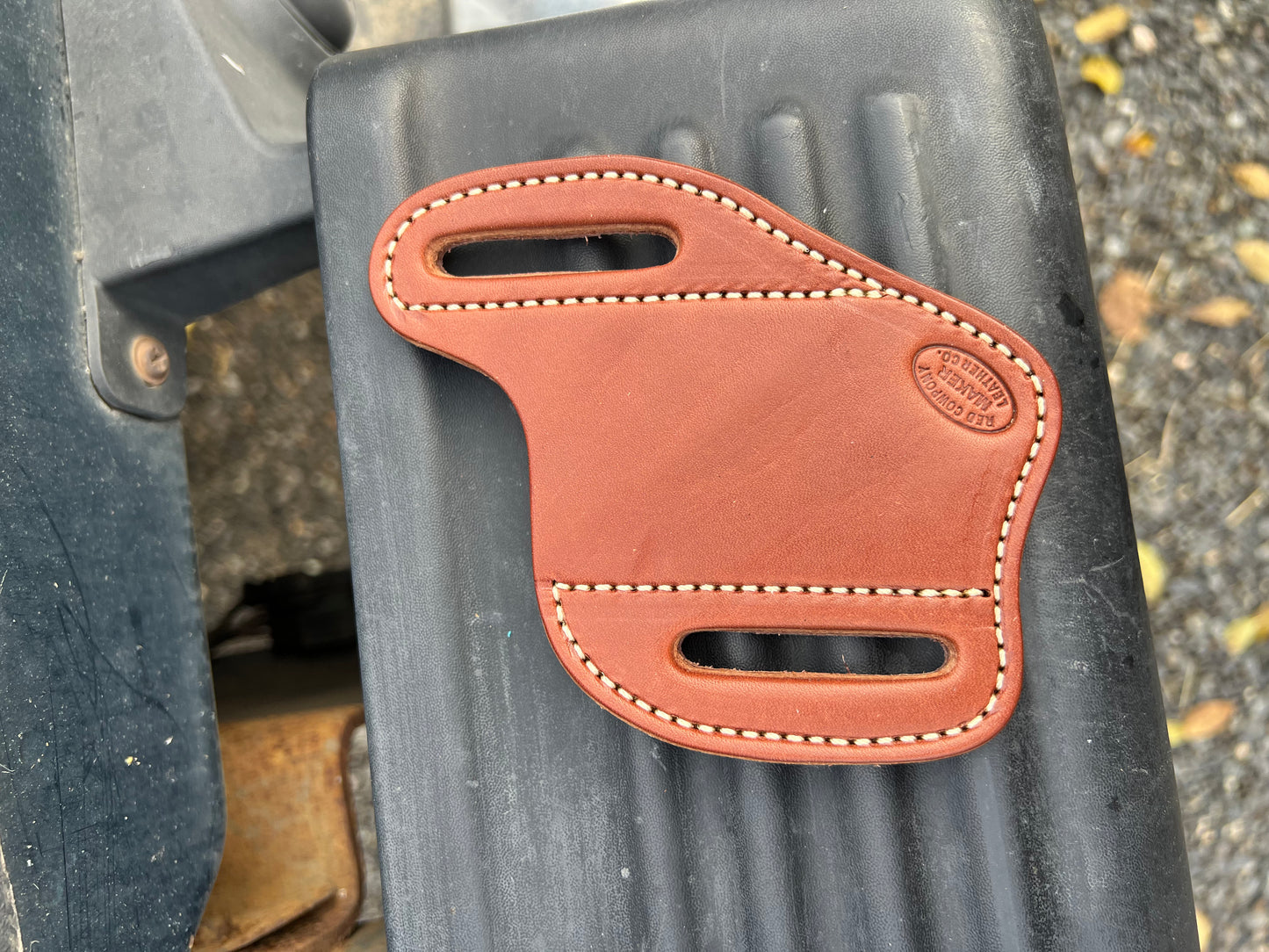 English Bridle Leather Knife Sheath